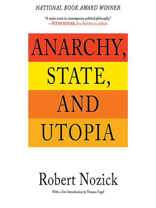 Title details for Anarchy, State, and Utopia by Robert Nozick - Available